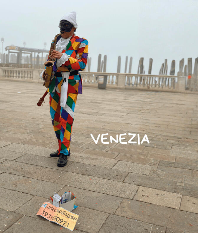 Arlecchino in Venezia Arlecchino in Venezia